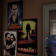 A screenshot from the game shows some weird looking posters.